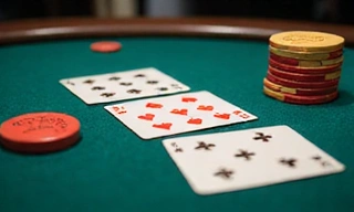 Texas Hold'em Poker Table